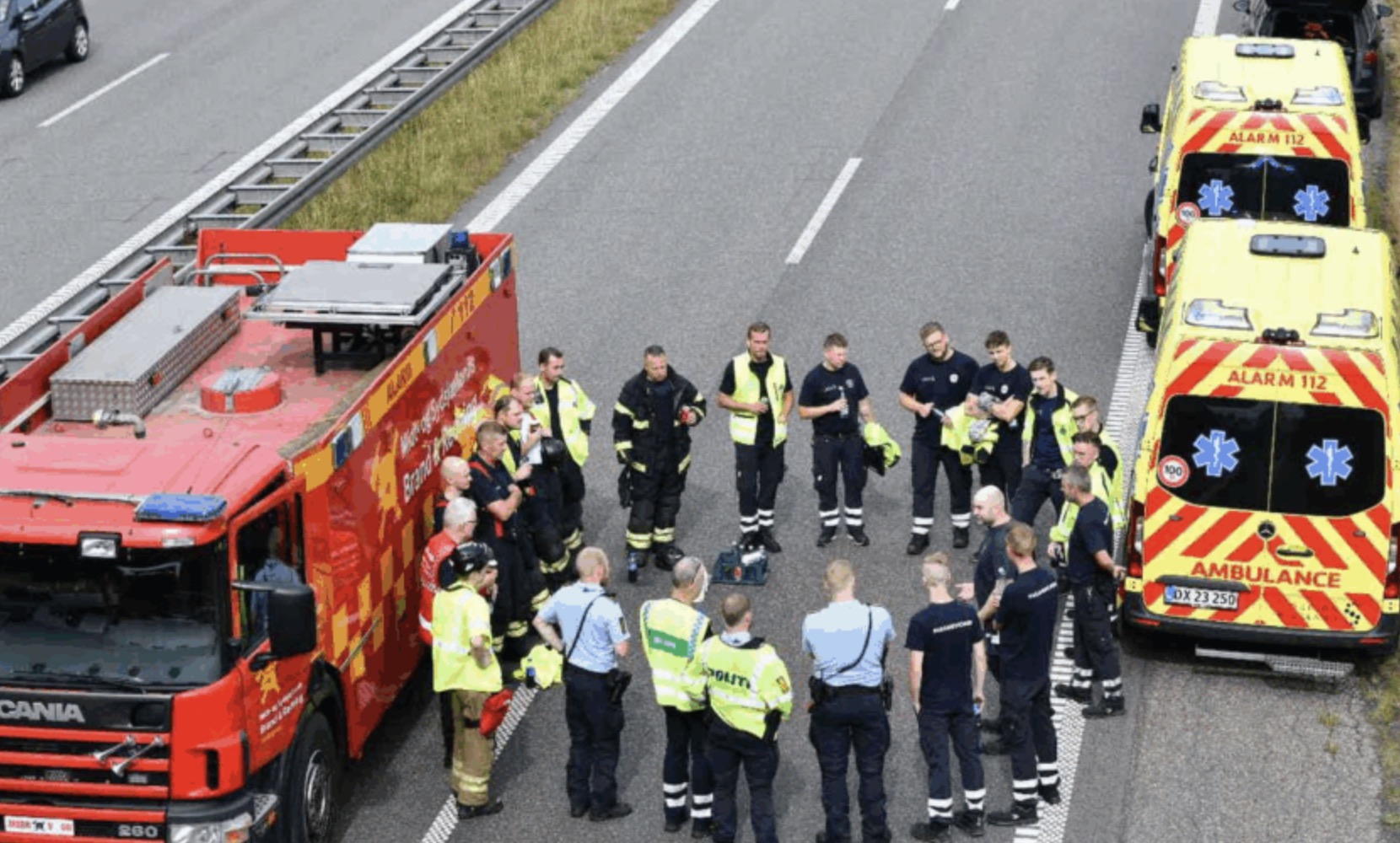 Dansker skød på motorvej - 12 års fængsel: Ville bare skræmme ham