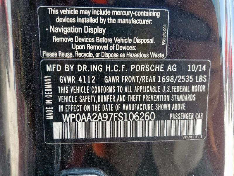 WP0AA2A97FS106260