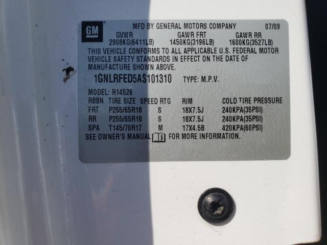1GNLRFED5AS101310