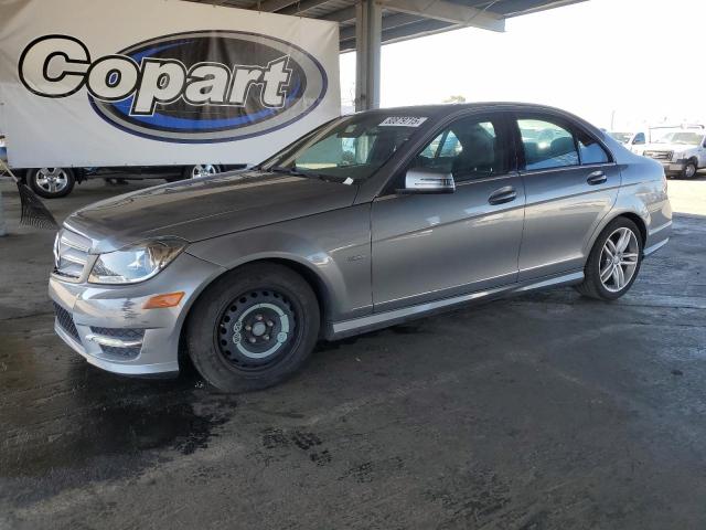 2012 MERCEDES-BENZ C 250 — VIN WDDGF4HB1CR195736