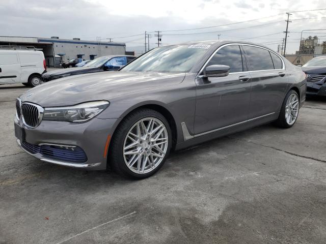 2017 BMW 740 I — VIN WBA7E2C52HG739390