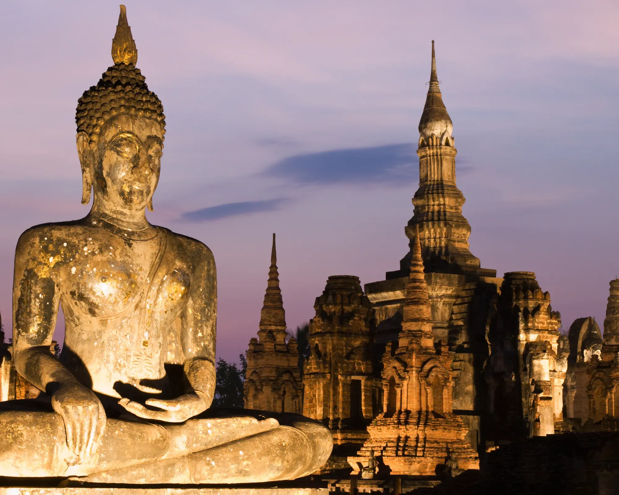 sukhothai historical park in thailand