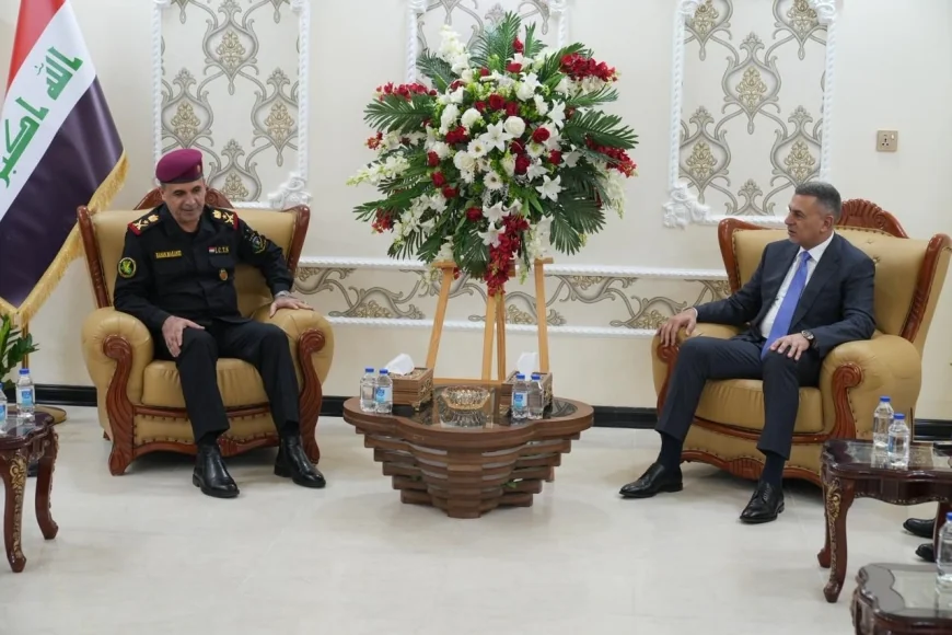 محافظ البصرة يبحث مع قيادة مكافحة الإرهاب تعزيز التنسيق الأمني في المنطقة الجنوبية