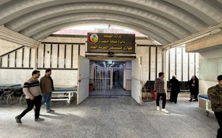 أكثر من نصف مليون مراجع لمستشفى القرنة العام خلال 2025