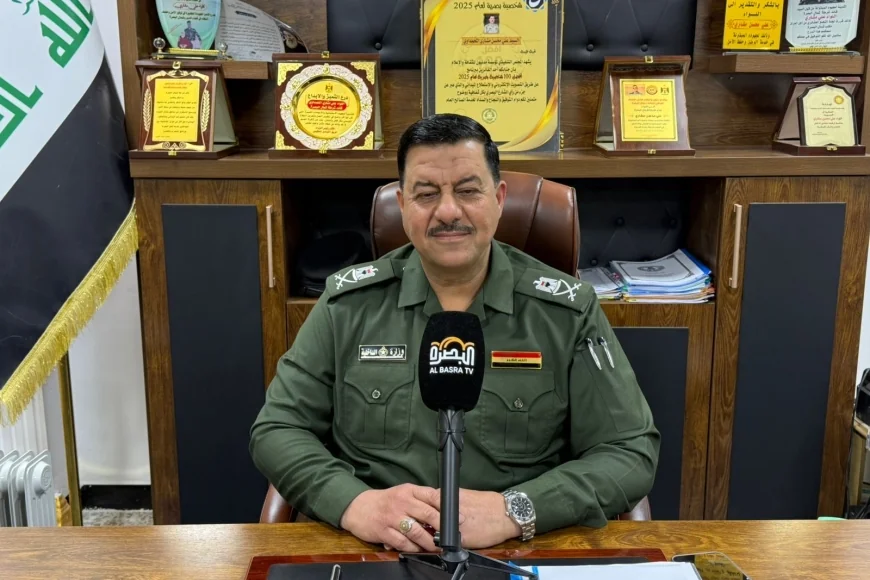 شرطة شمالي البصرة تكشف حصيلة أوامر القبض والمضبوطات خلال عامين