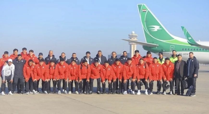 الأولمبي العراقي يشدّ الرحال إلى السعودية لخوض نهائيات آسيا