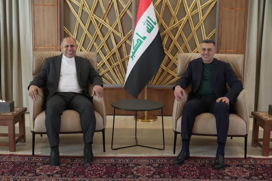محافظ البصرة ورئيس مجلس المحافظة يبحثان الملفات الخدمية والأمنية