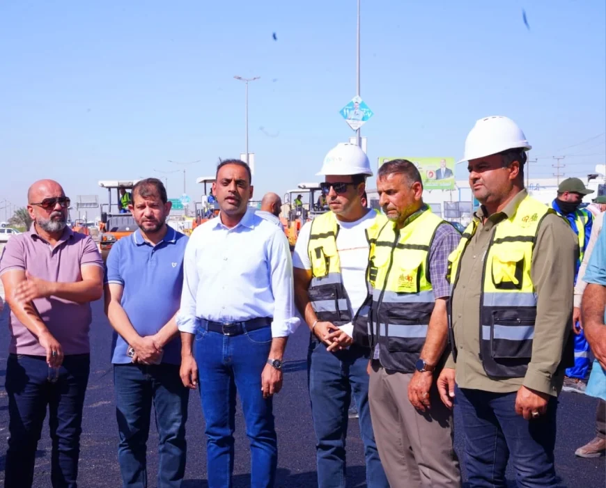 طريق الفاو – البصرة يمتد لأكثر من 95 كم ويربط جنوب المحافظة بمركزها