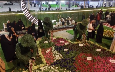 عطر الطبيعة يملأ الزبير.. المعرض السنوي يجمع العائلات ويحيي جمال المدينة