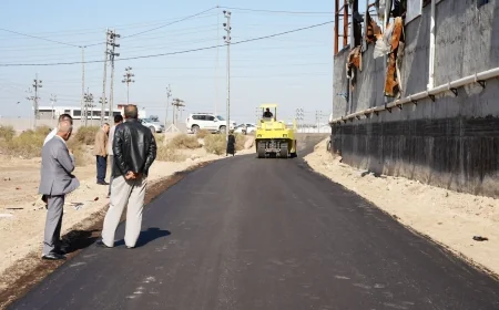 بنسبة إنجاز تخطت 75%.. قضاء عز الدين سليم يقترب من إكمال تبليط شوارعه الرئيسية