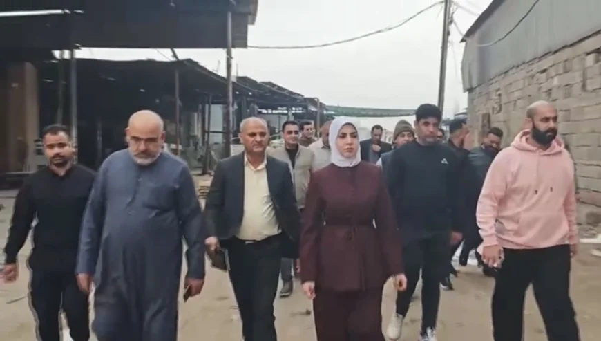 جولة اقتصادية في البصرة.. التميمي تستمع لمطالب تجار علوة حمدان