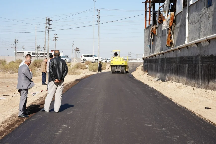 بنسبة إنجاز تخطت 75%.. قضاء عز الدين سليم يقترب من إكمال تبليط شوارعه الرئيسية