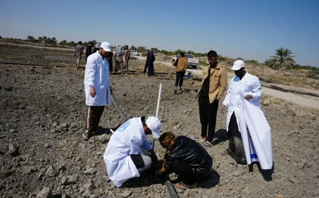 60 منظومة ري بالرش والتنقيط لتعزيز كفاءة المياه في مزارع البصرة