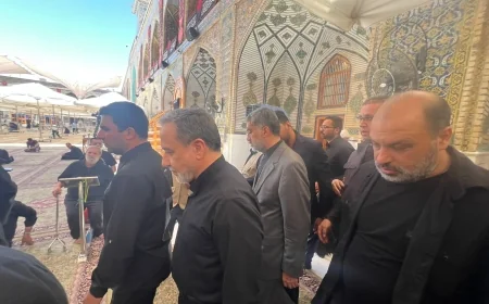 عراقجي يصل النجف الأشرف لبحث الترتيبات اللوجستية لتشييع جثمان خامنئي