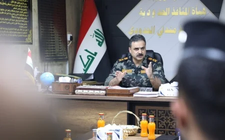 رئيس منافذ العراق يتفقد "مندلي والمنذرية" لتشديد الرقابة الأمنية والتزام التوجيهات الحكومية