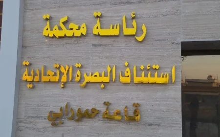 محكمة جنايات البصرة  تصدر حكماً بالسجن المؤبد بحق تاجر مخدرات عن جريمة الاتجار بالمواد المخدرة