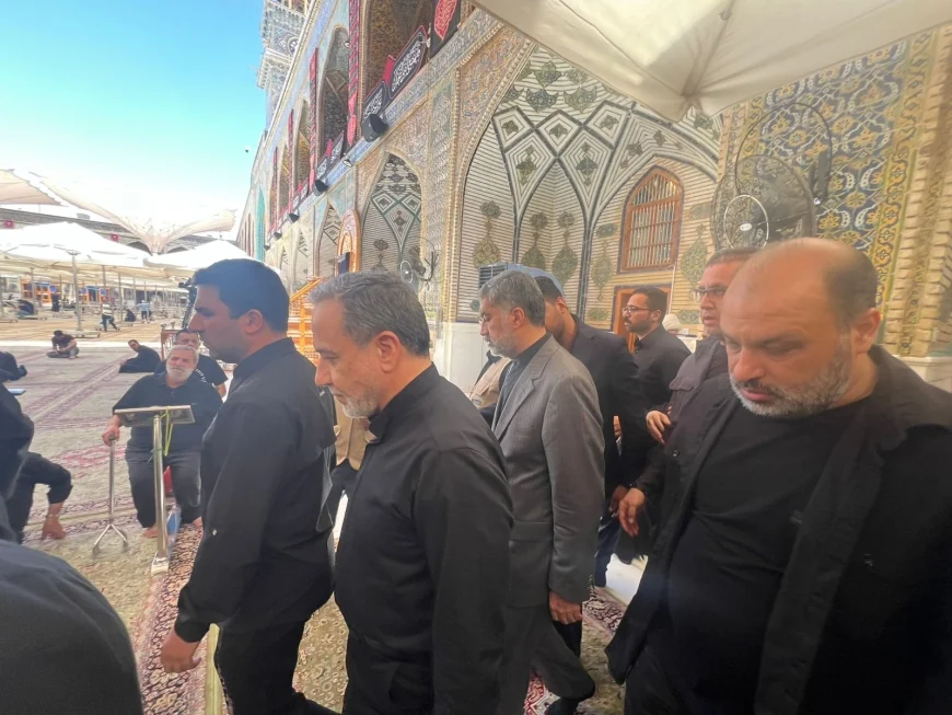 عراقجي يصل النجف الأشرف لبحث الترتيبات اللوجستية لتشييع جثمان خامنئي