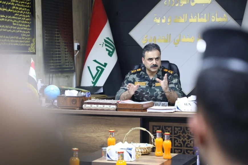 رئيس منافذ العراق يتفقد "مندلي والمنذرية" لتشديد الرقابة الأمنية والتزام التوجيهات الحكومية