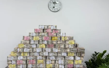 بالصور.. مبلغ الـ14 مليار دينار الذي عثر عليه بفتحة تصريف الأمطار