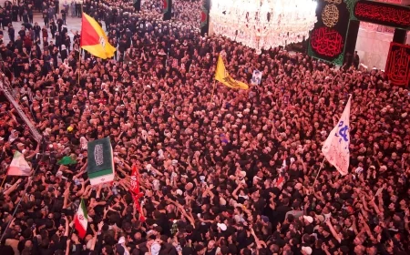 مشاركة مليونية غير مسبوقة في تشييع جثمان السيد الخامنئي بالعراق.. اللجنة العليا تعلن نجاح الخطة الأمنية والخدمية