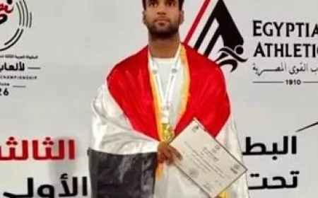 العداء فلاح حسن ينال فضية أسيا ببطولة العاب القوى تحت سن 23 عاماً