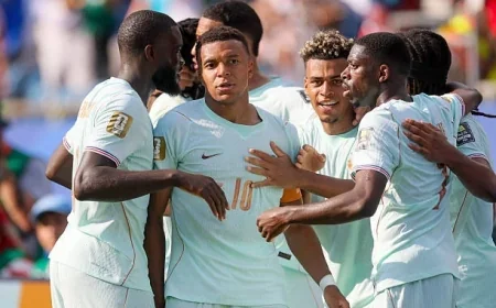 فرنسا تفوز على المغرب وتتأهل لنصف نهائي كاس العالم