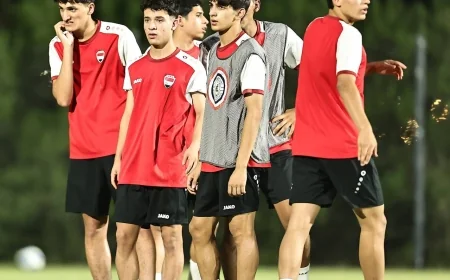 منتخب الشباب العراقي يطلق معسكره التدريبي في البصرة استعداداً لتصفيات كأس آسيا