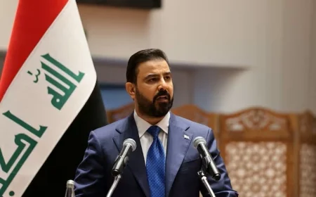 رئيس الوزراء علي الزيدي يصل إلى واشنطن