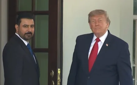 ترامب يستقبل رئيس الوزراء علي الزيدي في البيت الأبيض