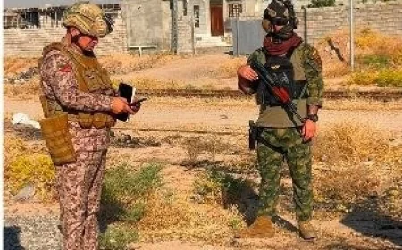 عملية أمنية مشتركة بين الحشد والجيش لتعزيز الاستقرار وتفتيش عدة قرى في نينوى