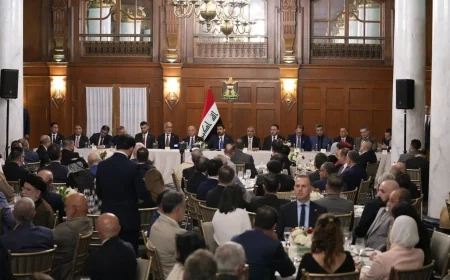 الرئيس الزيدي يلتقي النخب والكفاءات العراقية في واشنطن: العراق بحاجة إلى خبراتكم للمساهمة في البناء