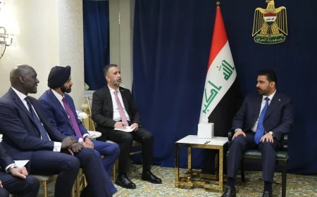 الرئيس الزيدي يبحث مع البنك الدولي في واشنطن إصلاح القطاع المصرفي وإطلاق صندوق التنمية وهيكلة الموازنة