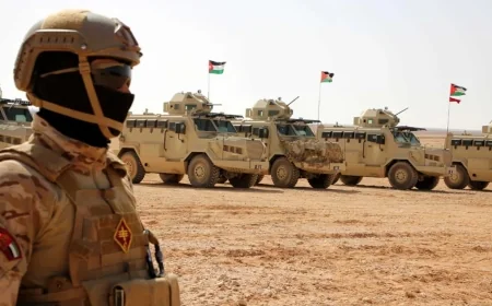الجيش الأردني: اعتراض وإسقاط 3 صواريخ إيرانية استهدفت أراضينا