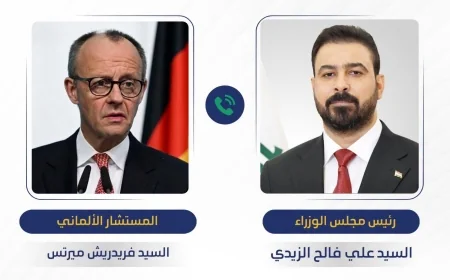 رئيس الوزراء: الحكومة تسعى إلى تأسيس صندوق عراقي- ألماني مشترك لتمويل مشاريع
