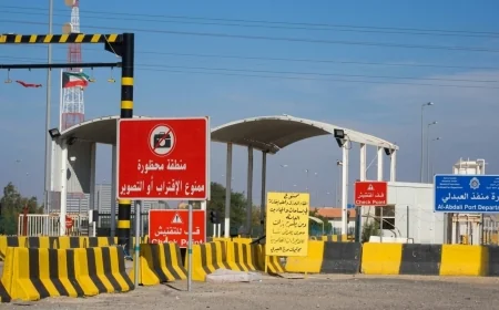 الكويت تعيدُ فتح منفذ العبدلي مع العراق بعد لقاء جمع العيداني ووزير الداخلية الكويتي
