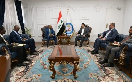 وزير العدل يبحث مع السفير السوداني إجراءات توقيع اتفاقية تبادل المحكومين