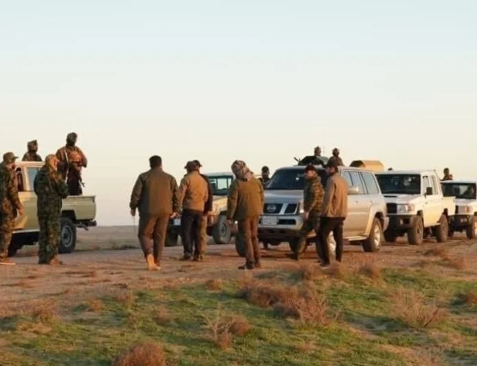 عملية أمنية للحشد الشعبي لتأمين منطقة "الزركة" شرق صلاح الدين