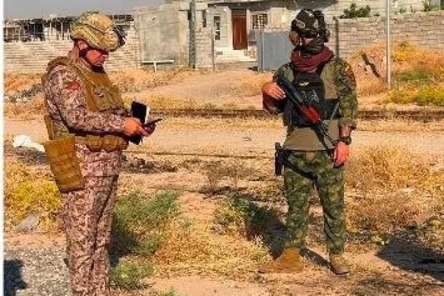عملية أمنية مشتركة بين الحشد والجيش لتعزيز الاستقرار وتفتيش عدة قرى في نينوى