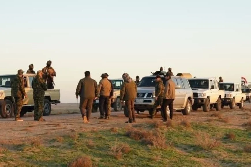 عملية أمنية للحشد الشعبي لتأمين منطقة "الزركة" شرق صلاح الدين