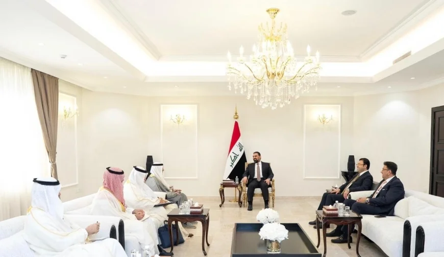 الحلبوسي يؤكد لأمين مجلس التعاون الخليجي حرص العراق على تعميق الشراكة والتنسيق الأمني المشترك