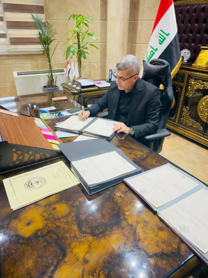 الموانئ تحسم ملف السكن.. المصادقة على محاضر تمليك أراضي الداوودية والنجيبية للموظفين