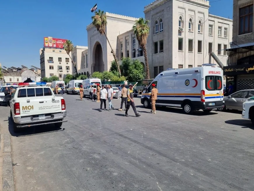 الصحة السورية: 21 قتيلاً وجريحاً بانفجار دمشق