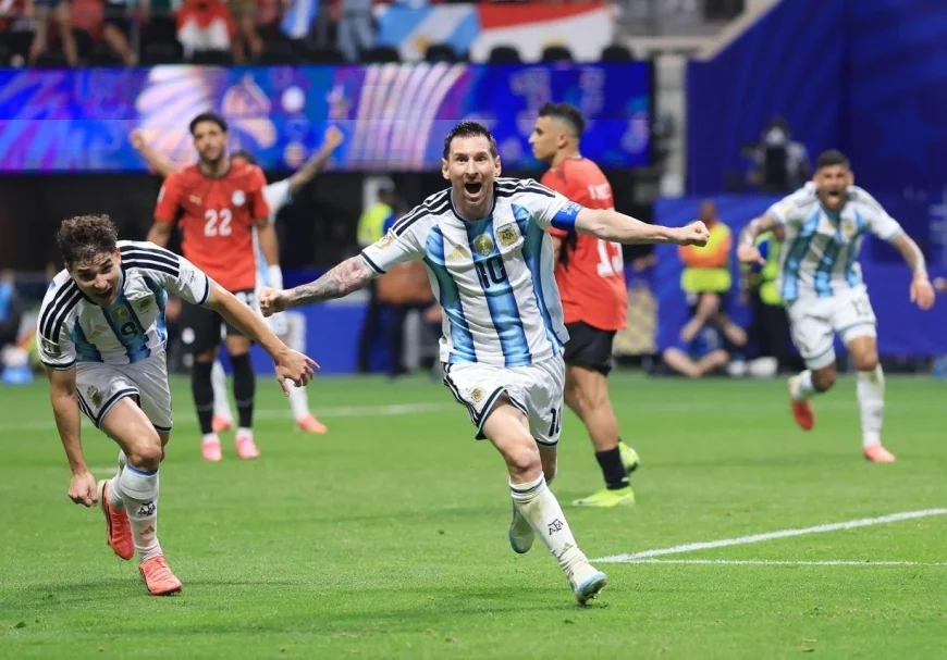 الأرجنتين تتغلب على مصر وتبلغ ربع نهائي المونديال