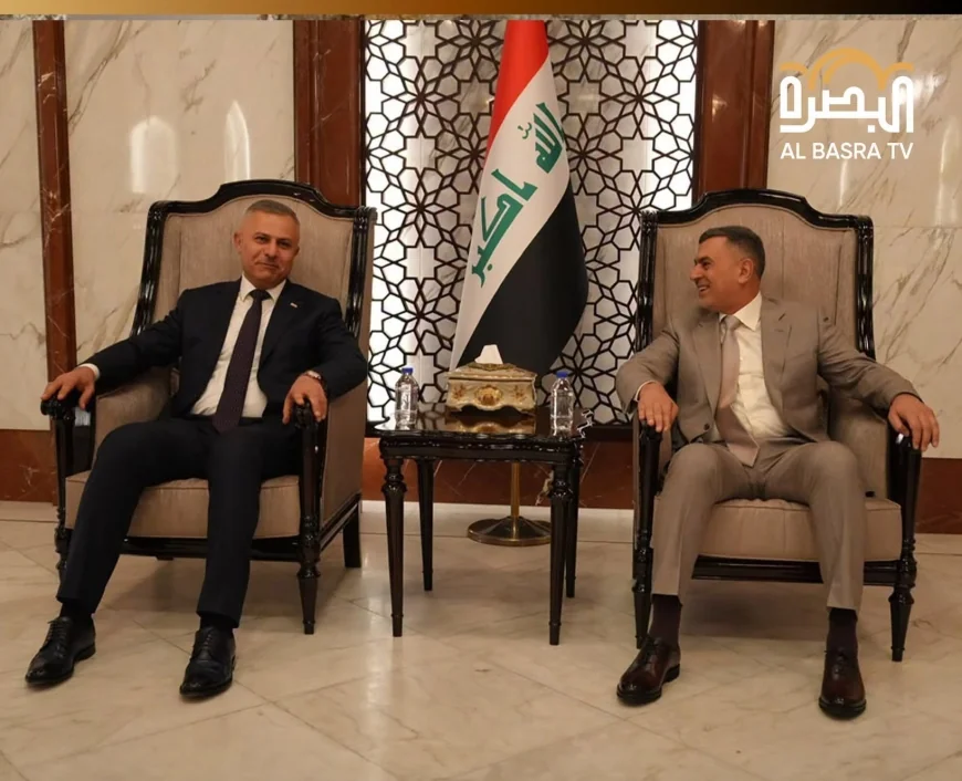 العيداني يستقبل وكيل وزير الداخلية حسين العوداي