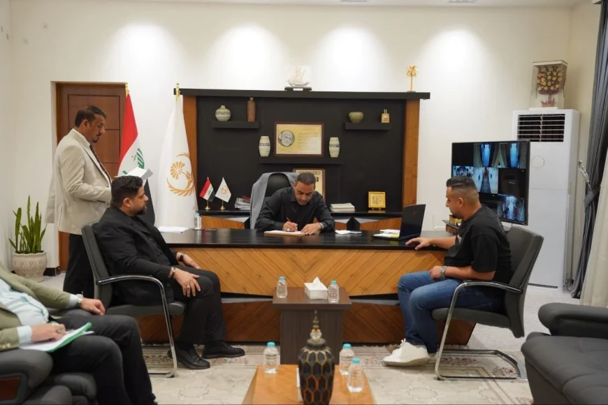 نائب محافظ البصرة يبحث تعزيز دعم المستشفى البيطري لمواجهة الحمى النزفية