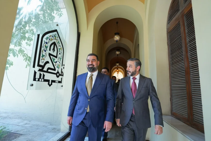 الحلبوسي يؤكد حرصه على دعم بيت الحكمة بما يعزز دوره العلمي والوطني