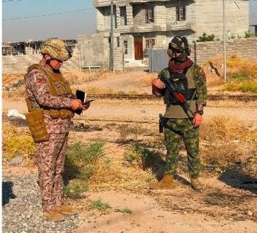 عملية أمنية مشتركة بين الحشد والجيش لتعزيز الاستقرار وتفتيش عدة قرى في نينوى