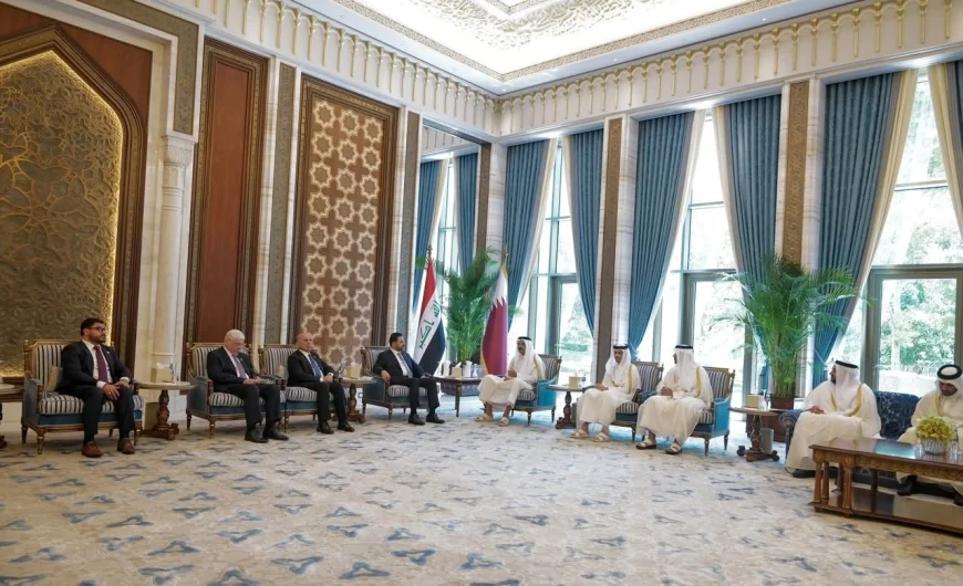 رئيس الوزراء وأمير قطر يؤكدان أهمية اعتماد الحوار والدبلوماسية في معالجة الأزمات
