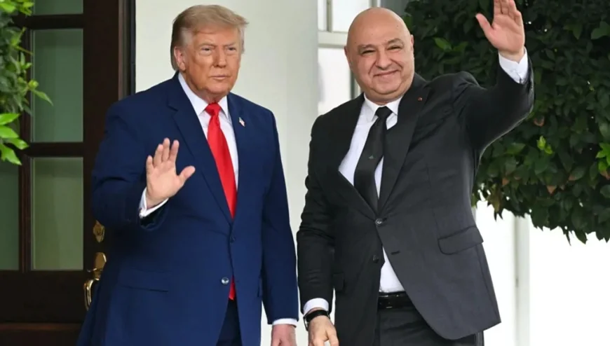 الرئيس الأمريكي يلتقي نظيره اللبناني في البيت الأبيض