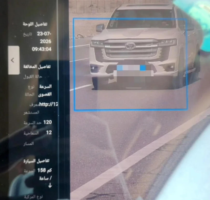 مرور البصرة تنشر رادارات محمولة على الطرق الخارجية لتأمين خطة الأربعينية